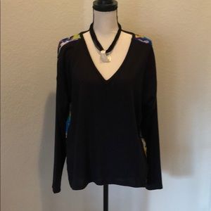 Nicole by Nicole Miller Sweater Large